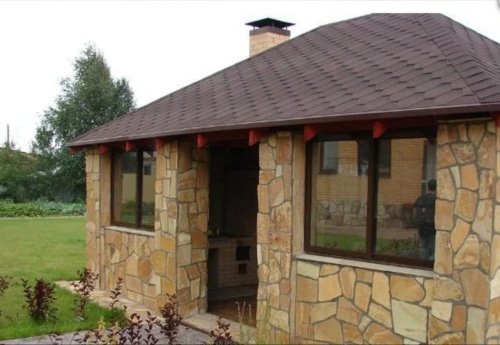 Плитняк златолит жёлтый золотистый для фасада 1,5-3см купить в Озёрске