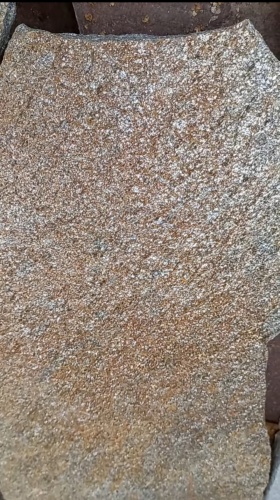 Плитняк златолит серебристый для цоколя, отмостки купить в Озёрске